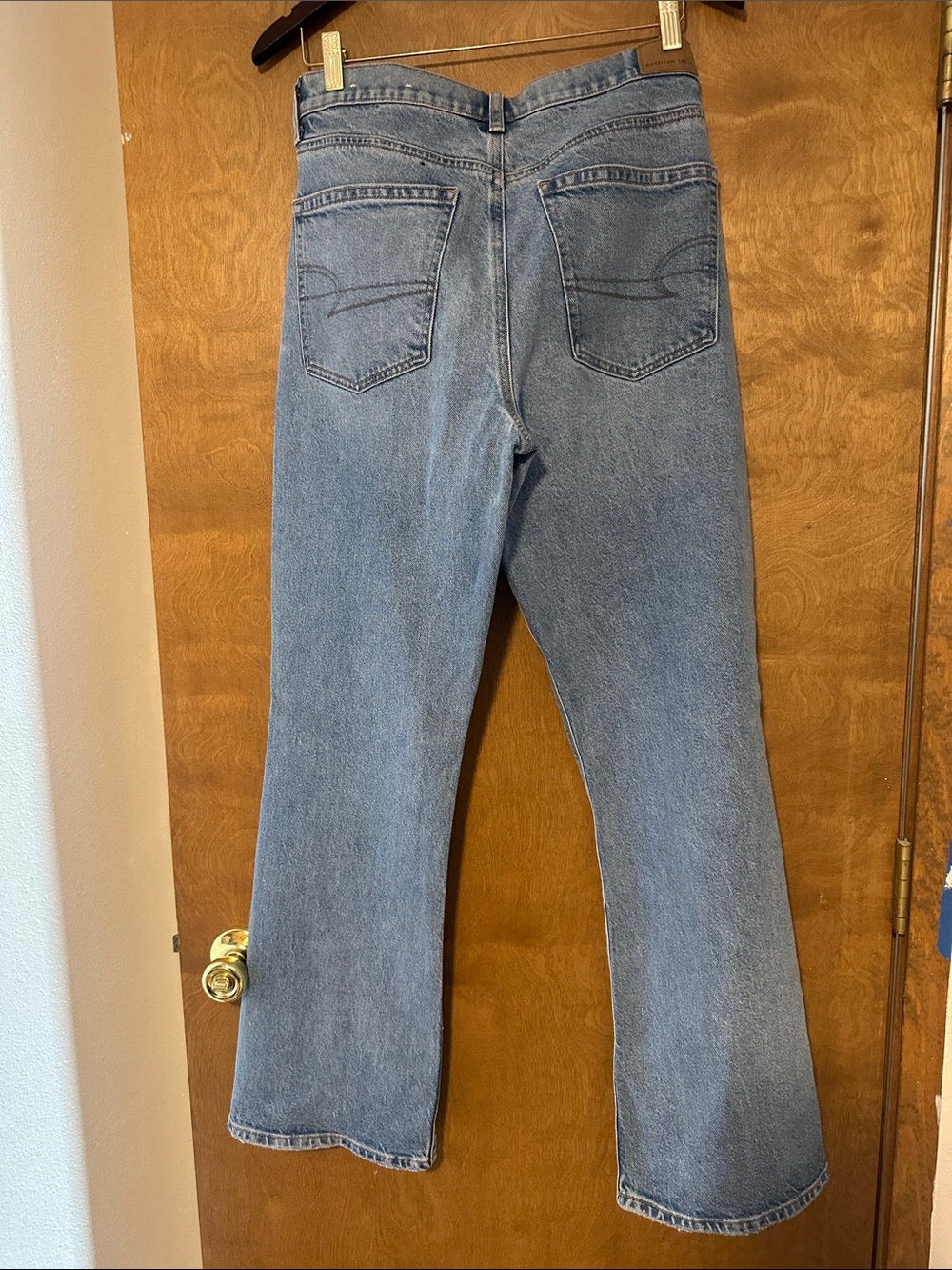 American Eagle Outfitters Men's Light Wash Bootcut Jeans